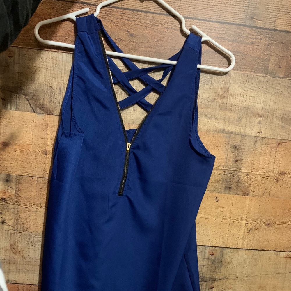 Blue Tank Top